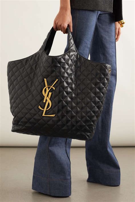 the icare ysl bag|ysl quilted tote bag.